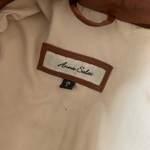 Anna Salai Faux Leather Jacket - Picture 7 of 9